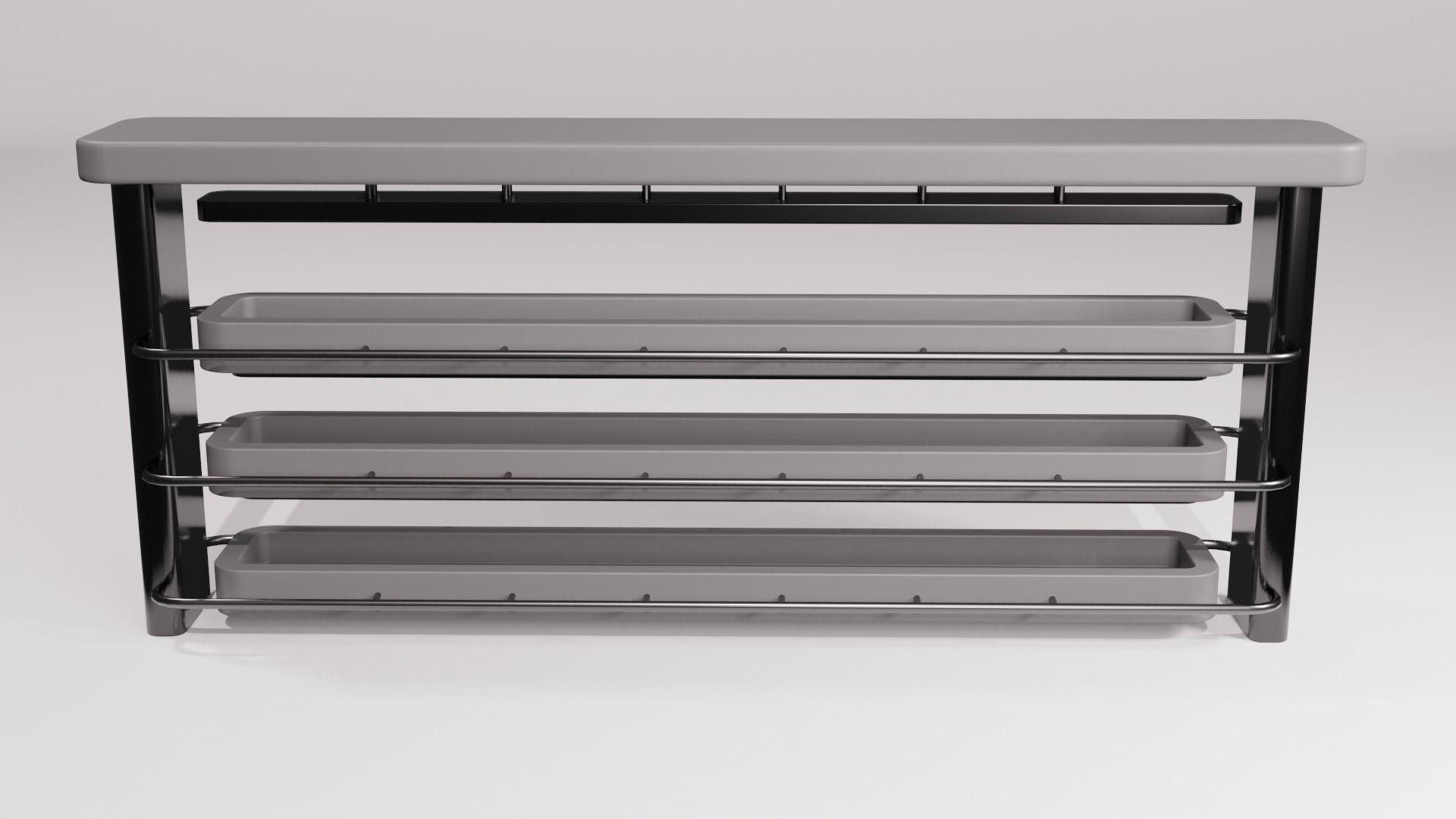 SCI-FI PLANT SHELF 3D model_3