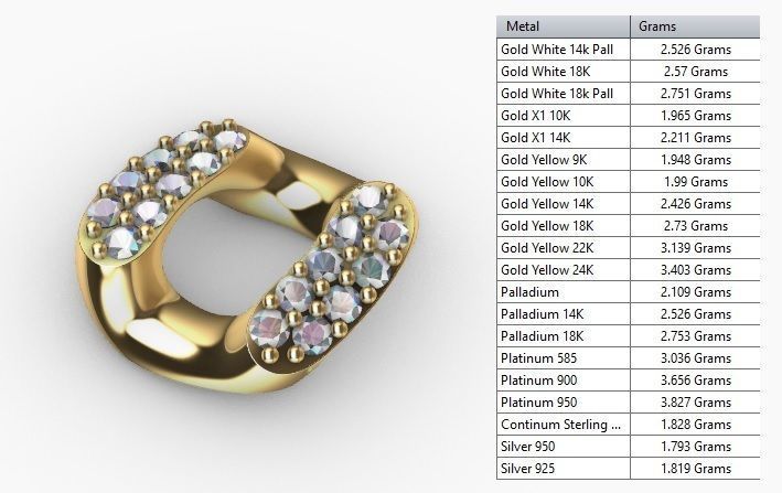 12 MM MIAMI CUBAN LINK CHAIN FOR BRACELET OR NECKLACE 3D print model_4