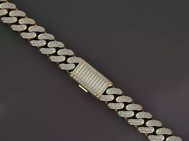 12 MM MIAMI CUBAN LINK CHAIN FOR BRACELET OR NECKLACE 3D print model