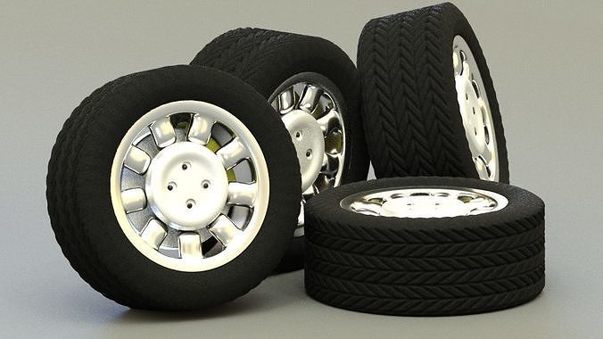 car tire 3D model