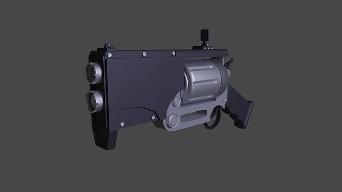 black friday sci-fi gun 3d NEW YEAR SALE Free 3D model