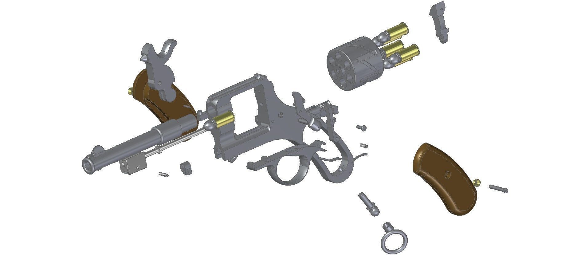 Mauser Zig-Zag fixed 3D model_1