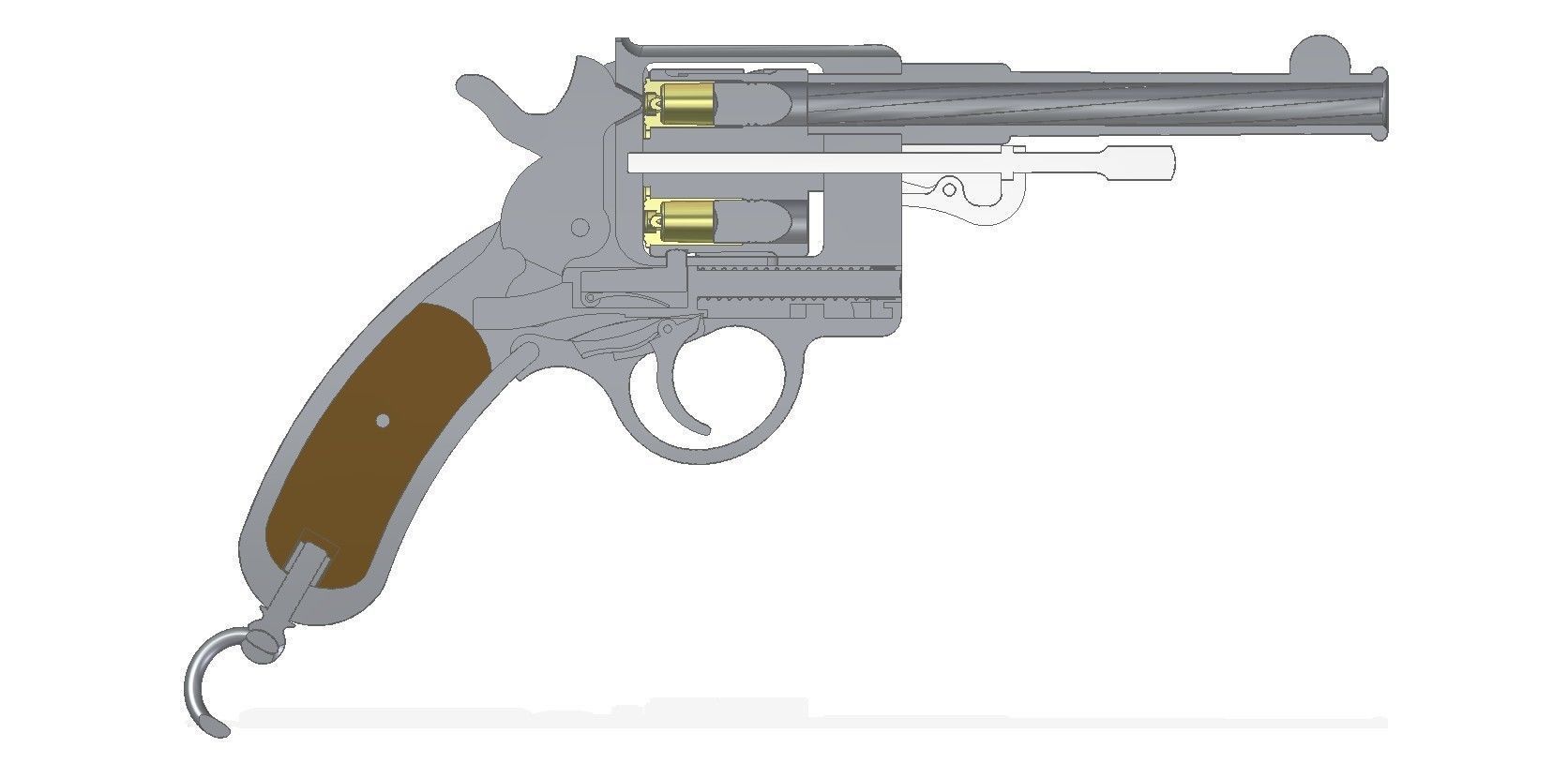 Mauser Zig-Zag fixed 3D model_4