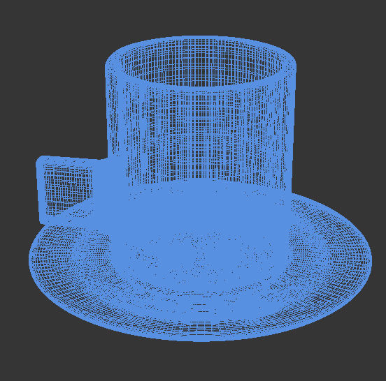 Alvaro Siza Coffee Cup 3D model_1