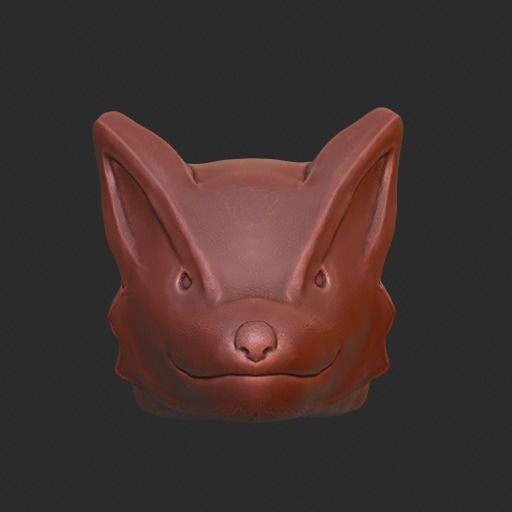 Nine Tails - Kurama Keycap 3D print model 3D print model_1