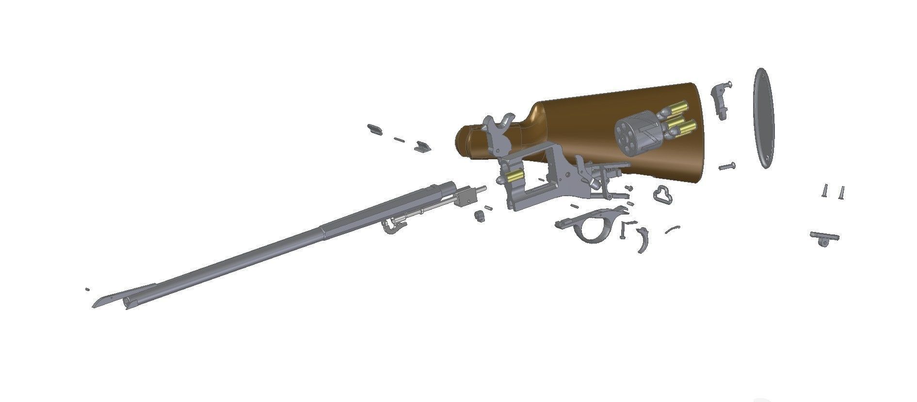 Mauser Zig-Zag carbine 3D model_2