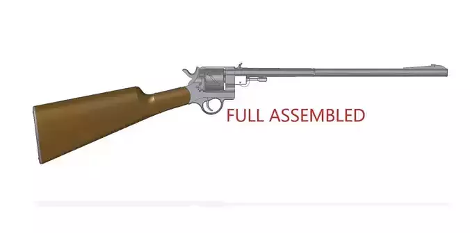 Mauser Zig-Zag carbine 3D model