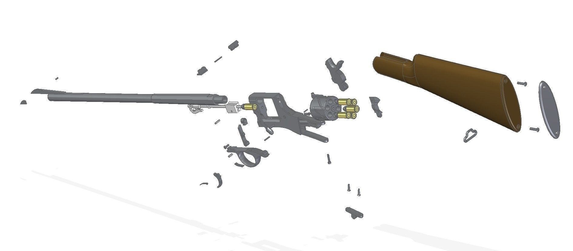 Mauser Zig-Zag carbine 3D model_3