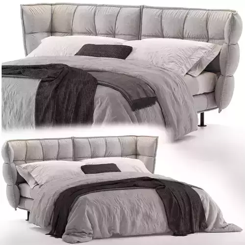 Bed BandB Italia Husk 3D model