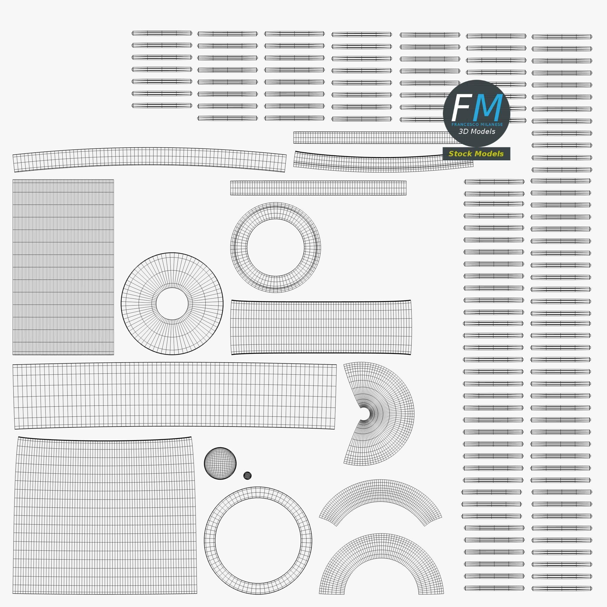 Jack plug adapter 3D model_11