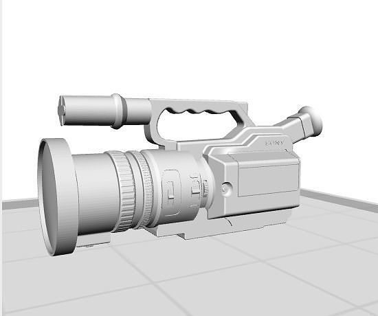 Sony VX1000 Camera 3D print model