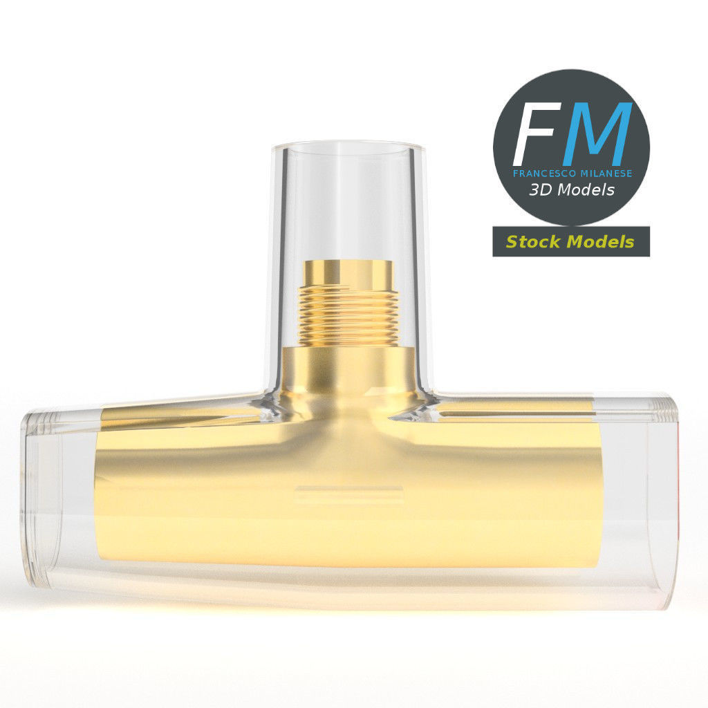 Unipolar screw terminal 3D model_4