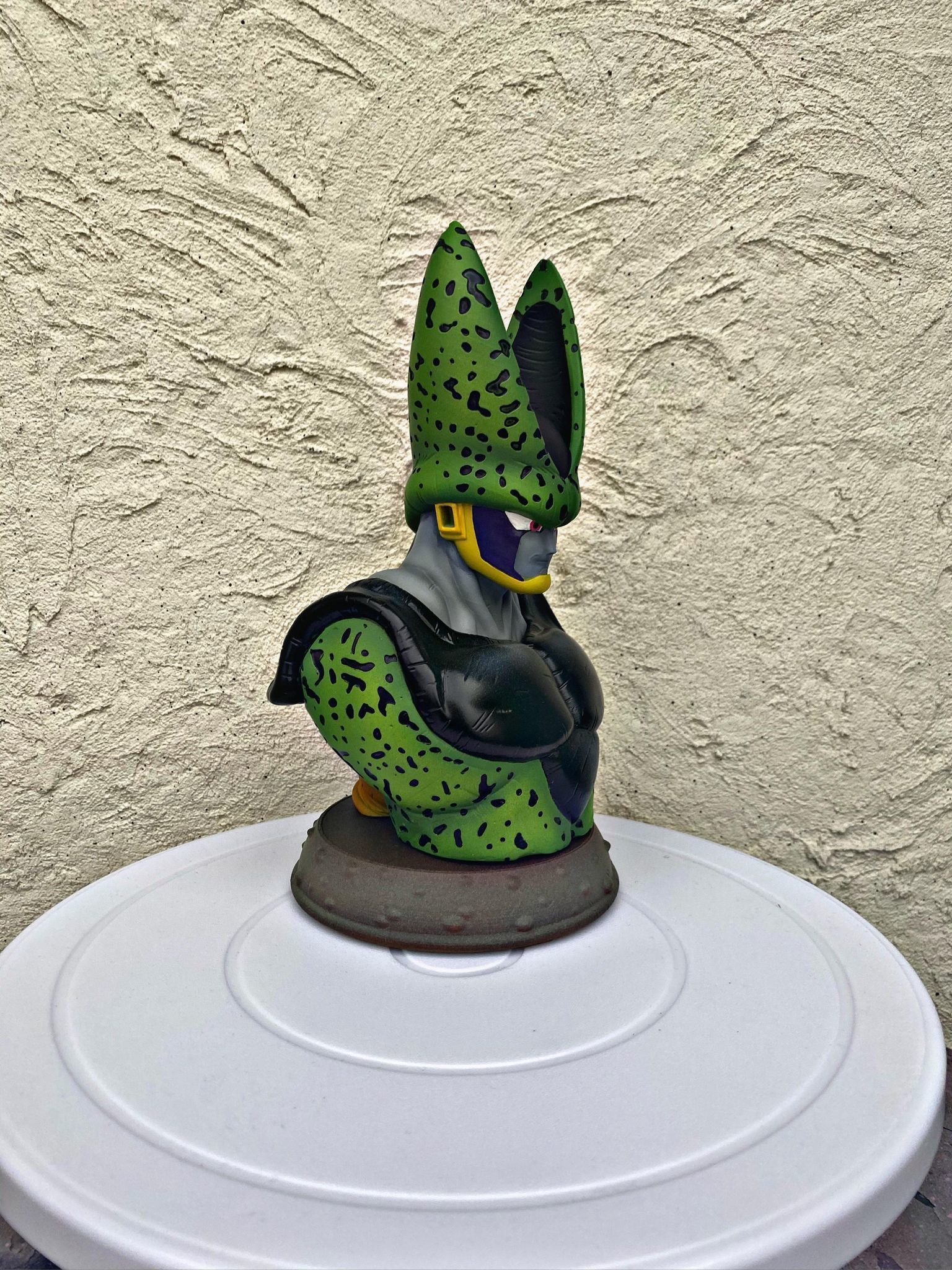 Cell Bust 1-1 Scale - Dragon Ball 3D print model_6