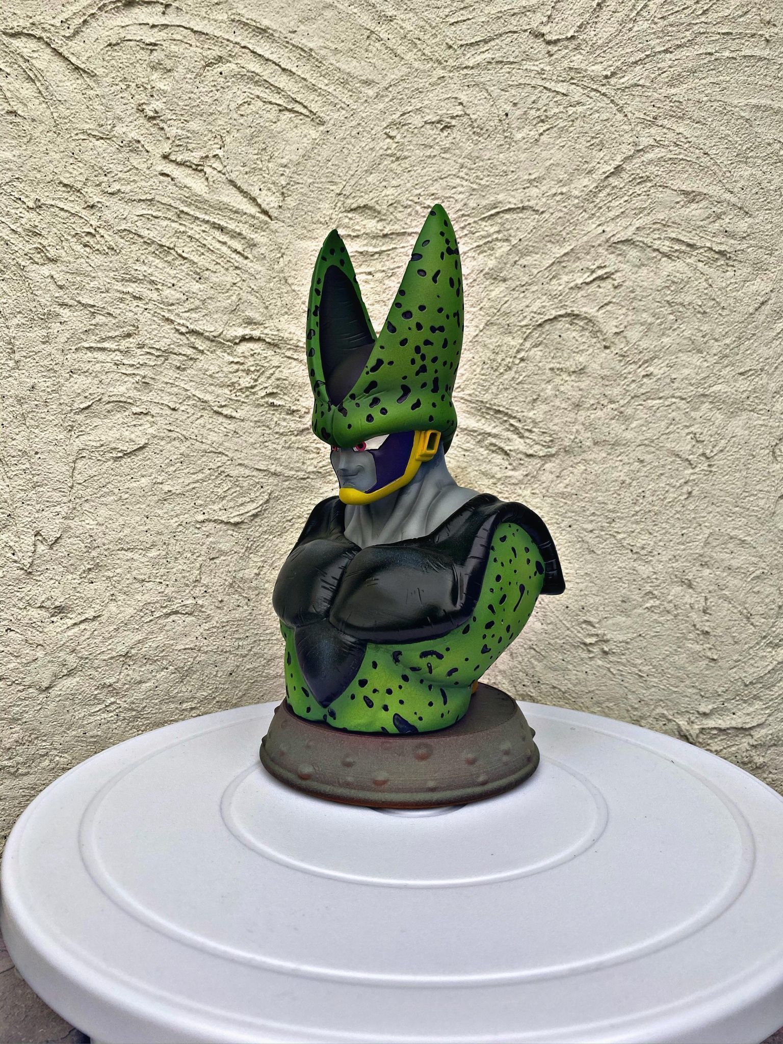 Cell Bust 1-1 Scale - Dragon Ball 3D print model_5