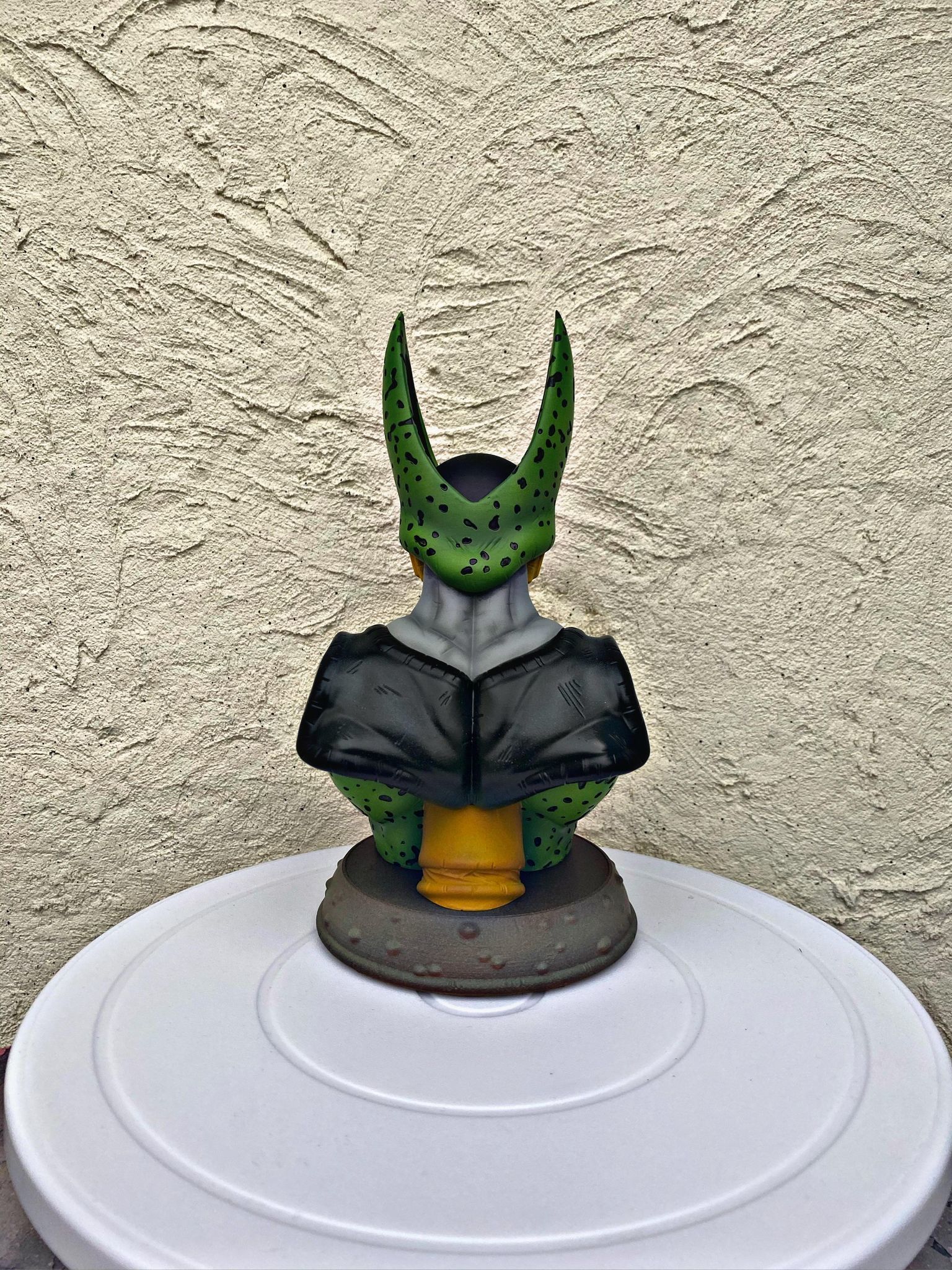 Cell Bust 1-1 Scale - Dragon Ball 3D print model_7