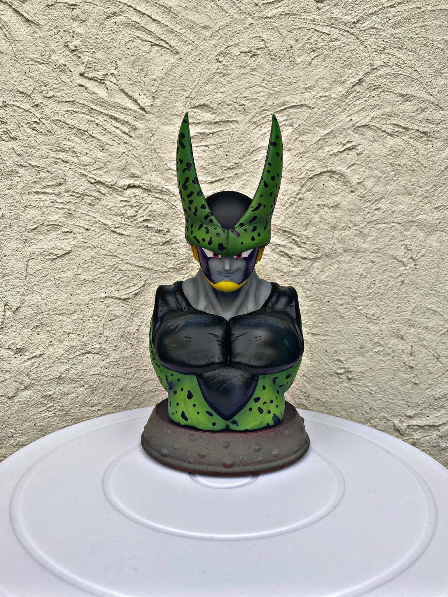 Cell Bust 1-1 Scale - Dragon Ball 3D print model_4