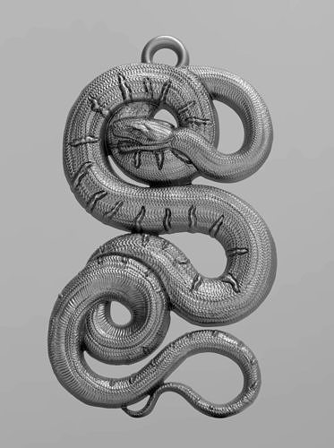 Snake 3D print model