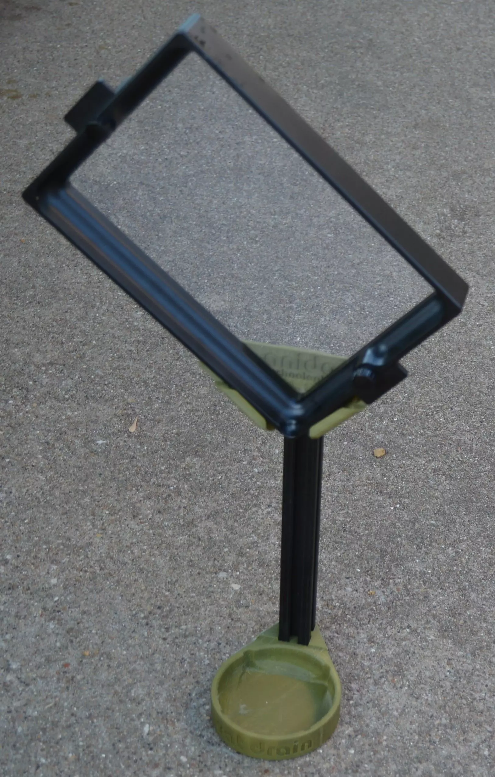 Elegoo Saturn VAT Drain Mount 3D print model_0