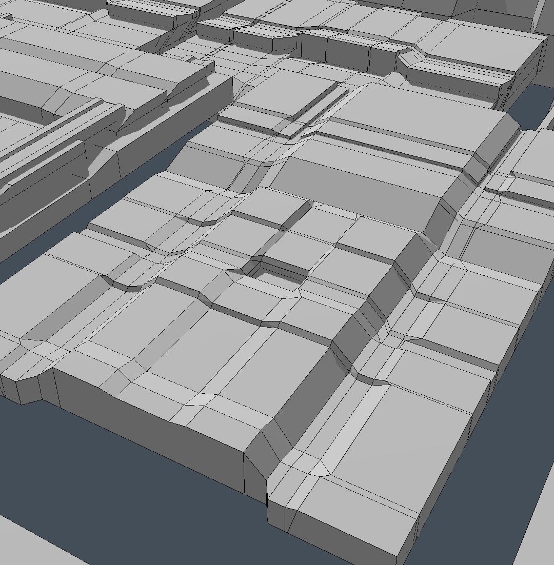 elements set 001 Low-poly 3D model_5