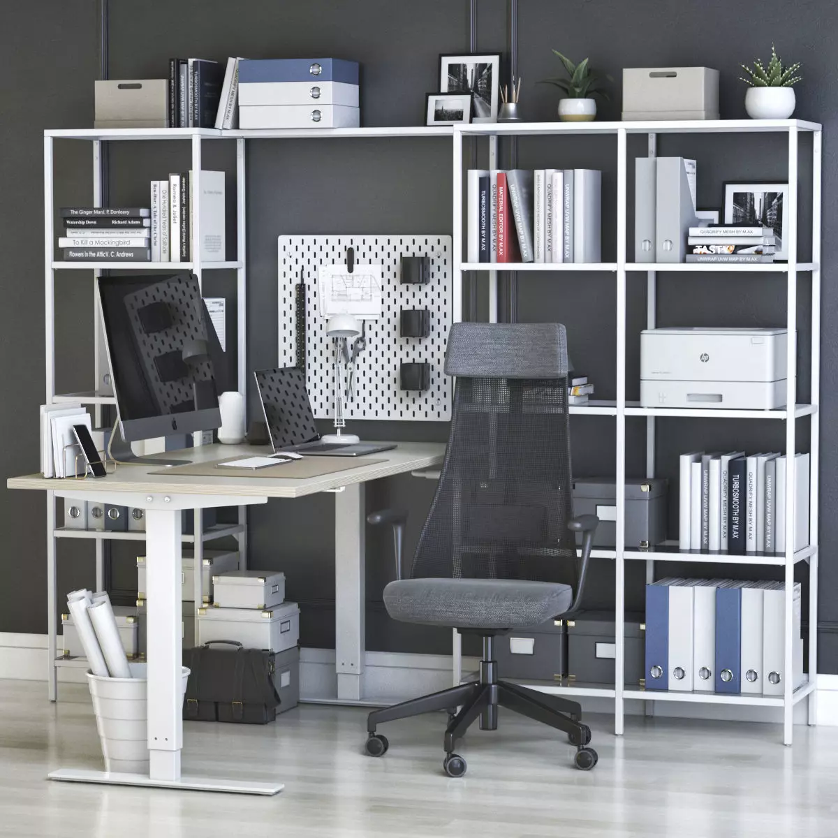 Office workplace 39 3D model