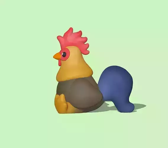 A cute Rooster to decorate and play