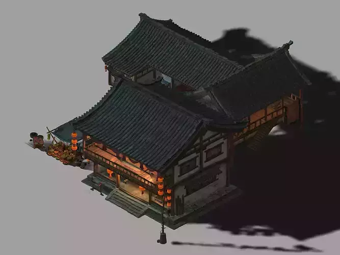 Market-Restaurant-Clothing Shop 12