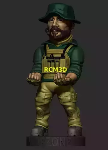 WARZONE Captain Price cellphone and joystick holder