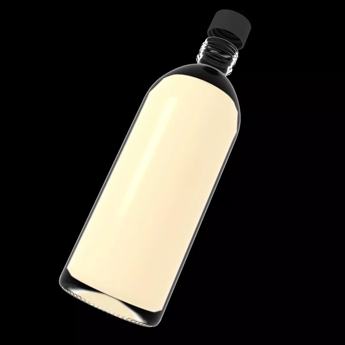 bottle plastic 3D model