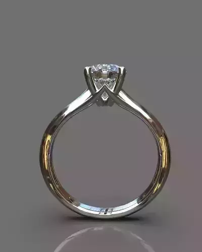 Solitaire ring