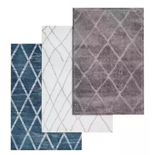 Rug Set 1789 3D model