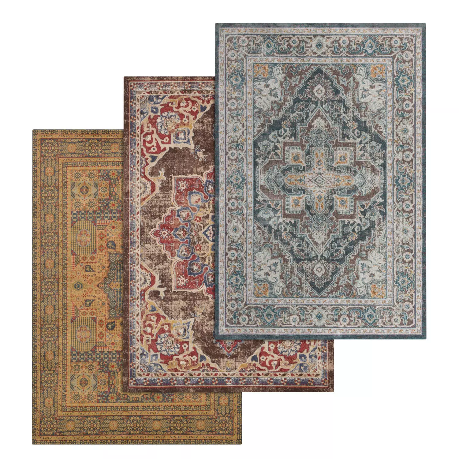 Rug Set 1792 3D model_0