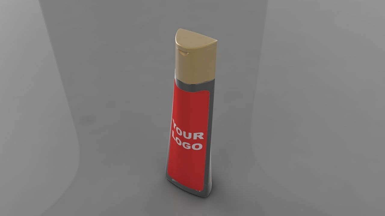 Oil Bottle 3D model_5