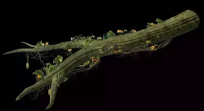 Elf-Forest-Tree City-Partial 3D model