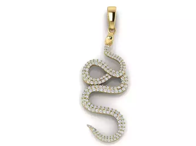 Snake pendant