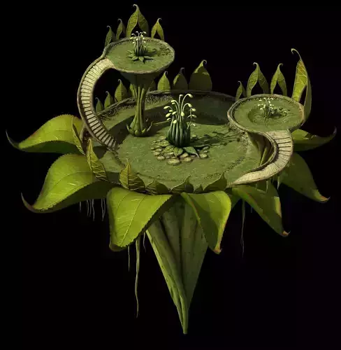 Elf-Forest-Tree City-Weapon Shop 02