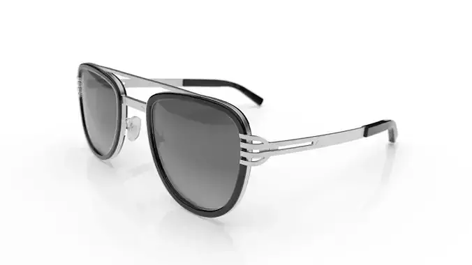 Vintage eyewear for women 3D print model