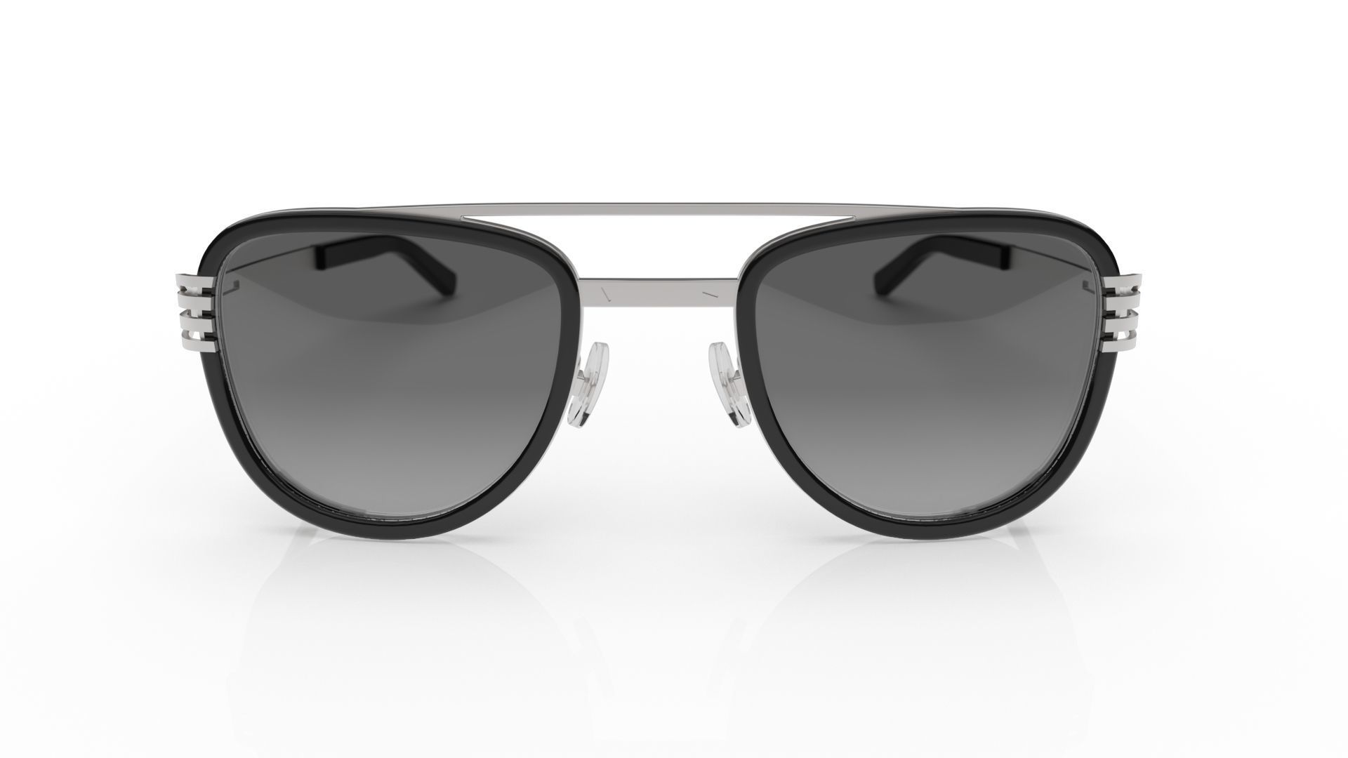Vintage eyewear for women 3D print model_1