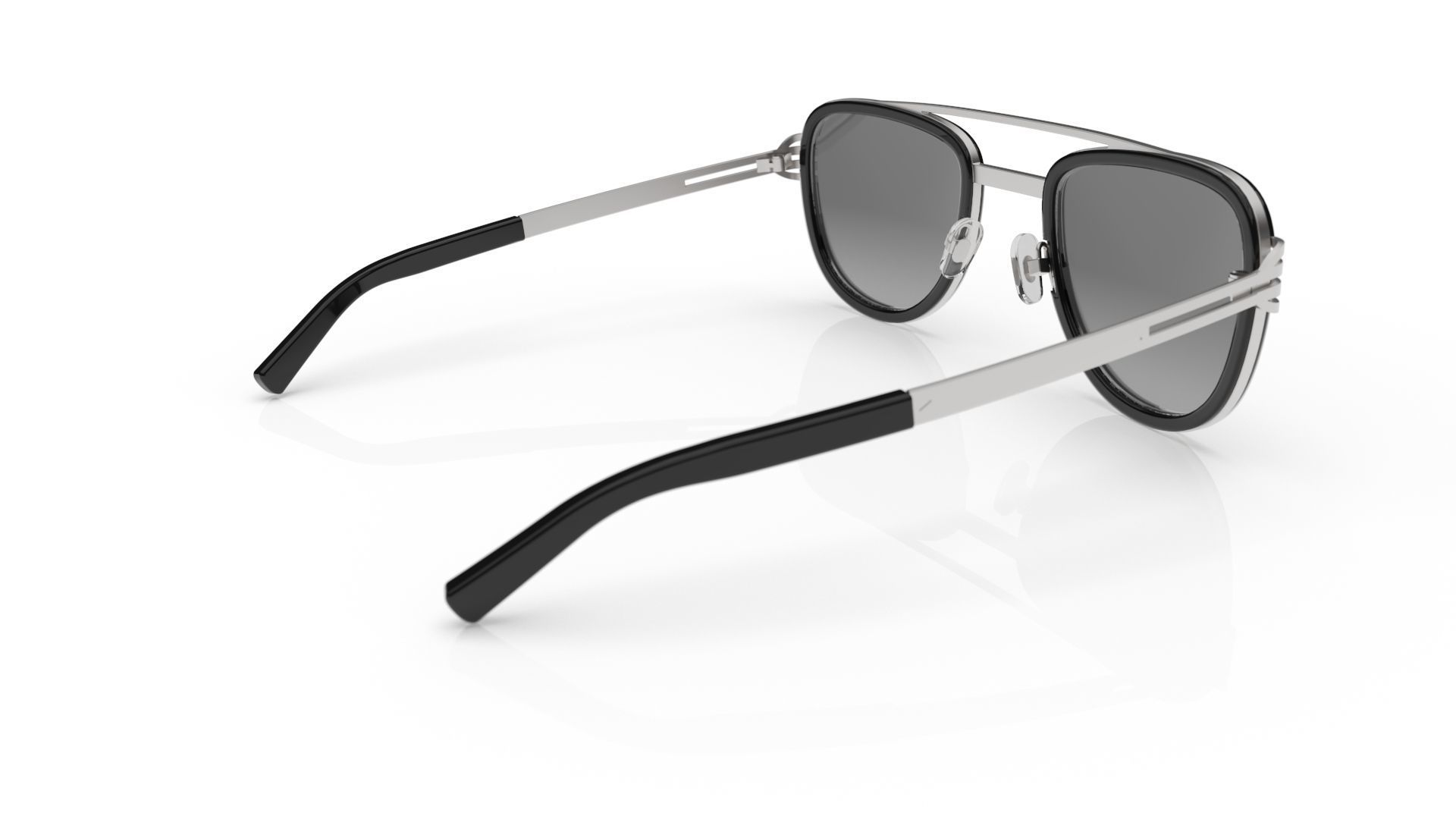 Vintage eyewear for women 3D print model_3