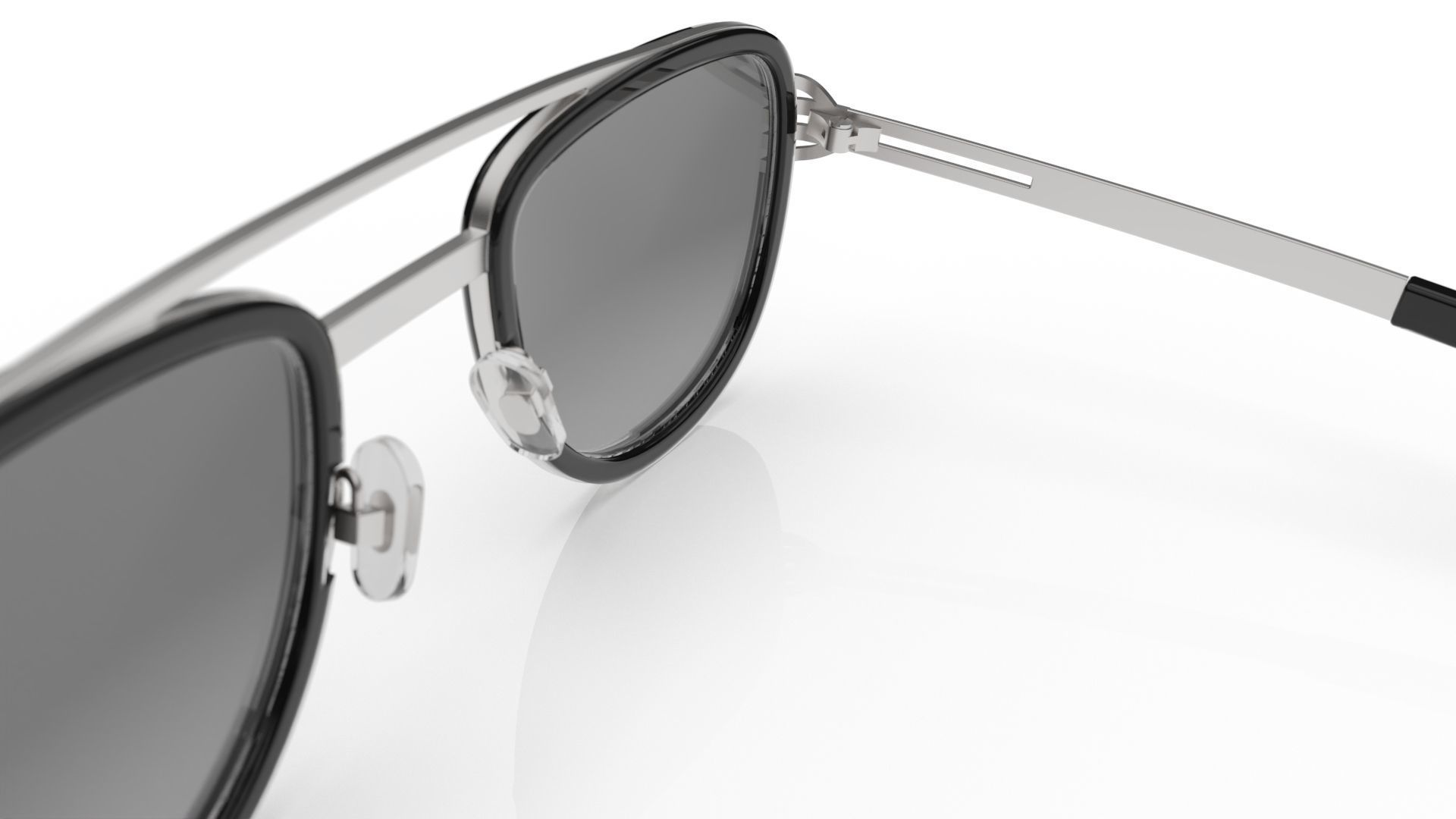 Vintage eyewear for women 3D print model_4