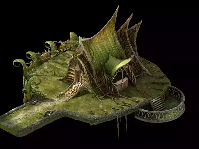 Elf-Forest-Tree City-Drugstore 02