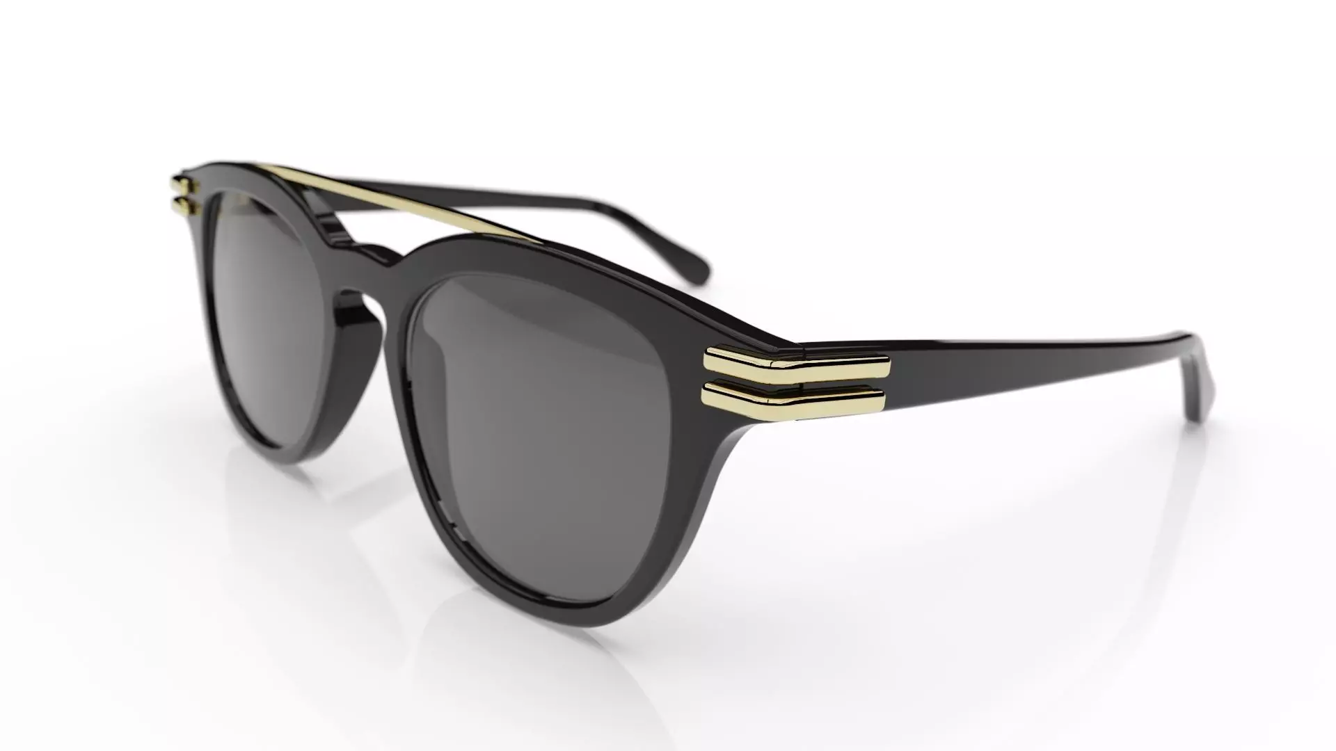 Eyewear vintage model  3D print model_0