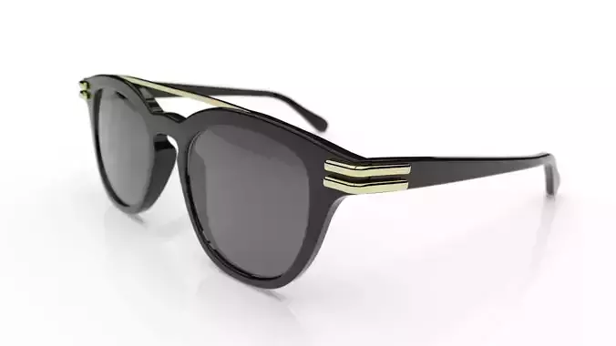 Eyewear vintage model  3D print model
