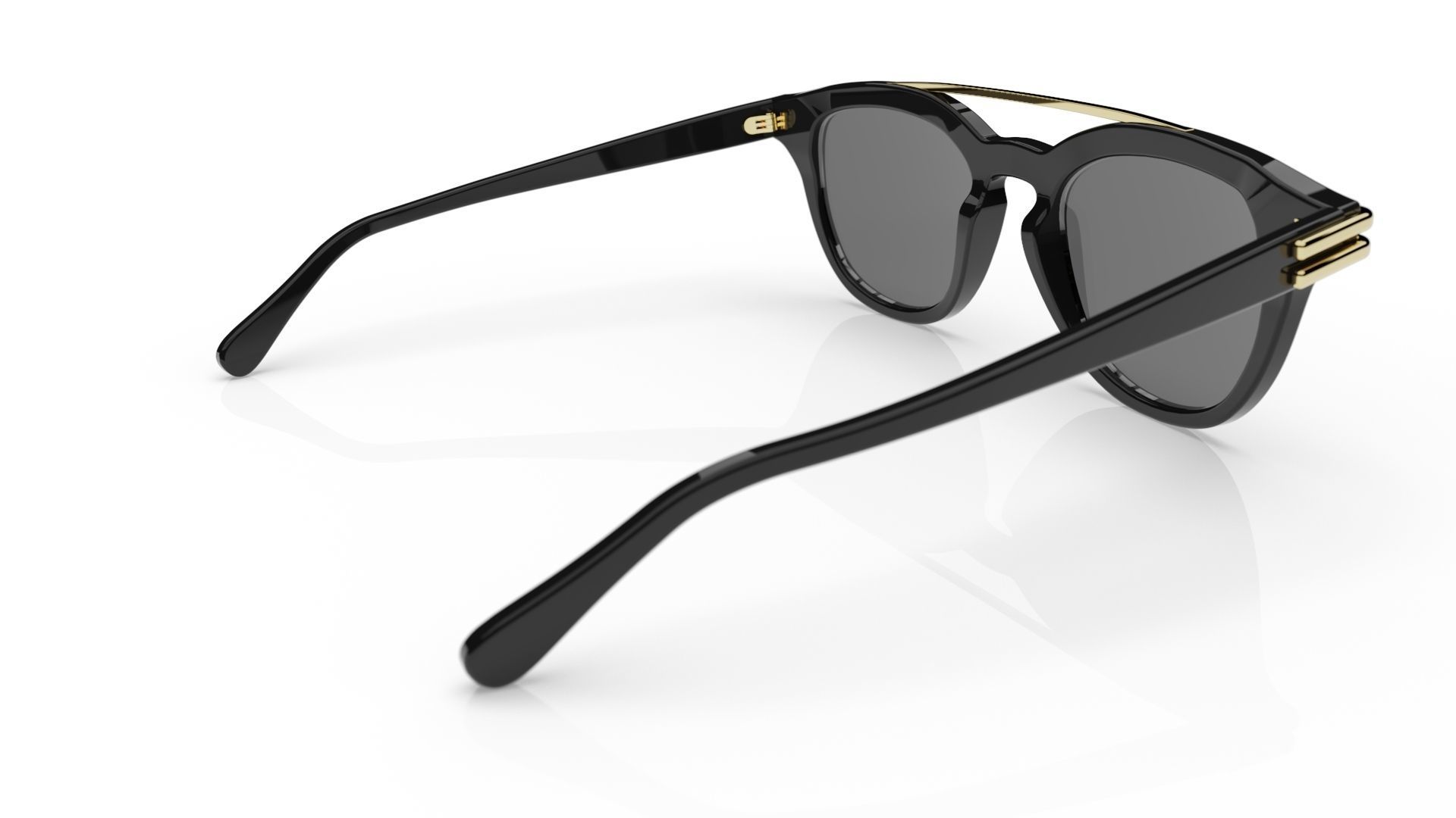 Eyewear vintage model  3D print model_3