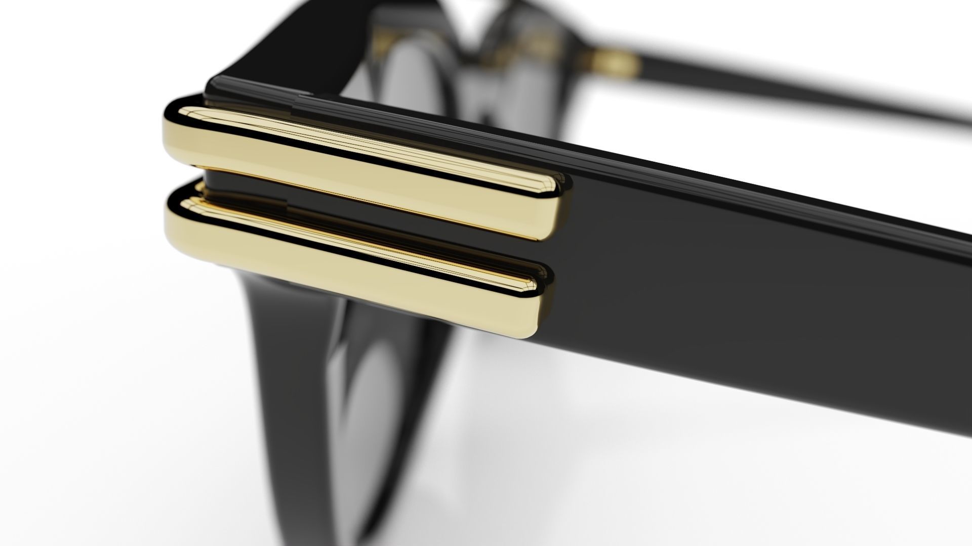 Eyewear vintage model  3D print model_5