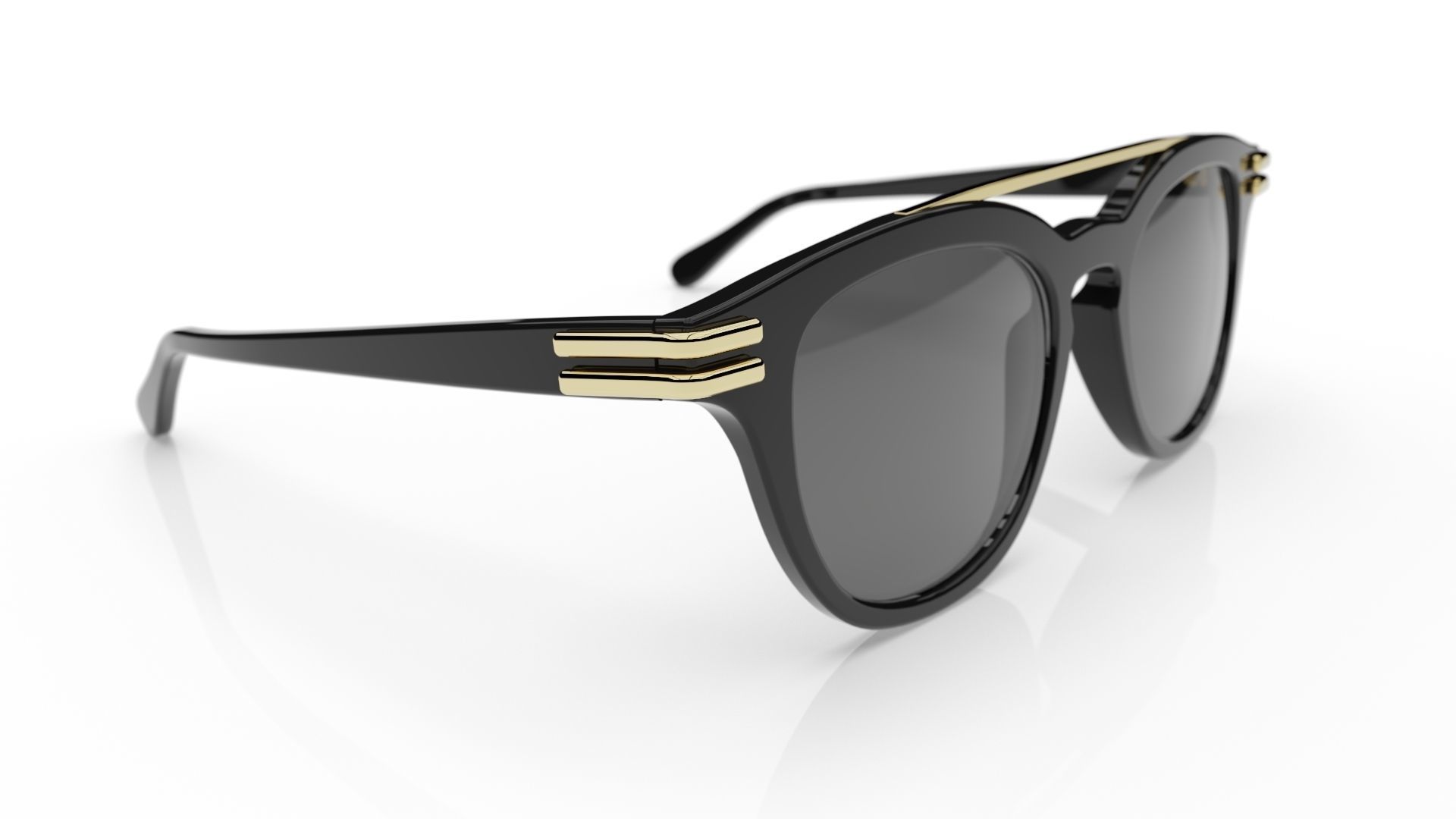 Eyewear vintage model  3D print model_2