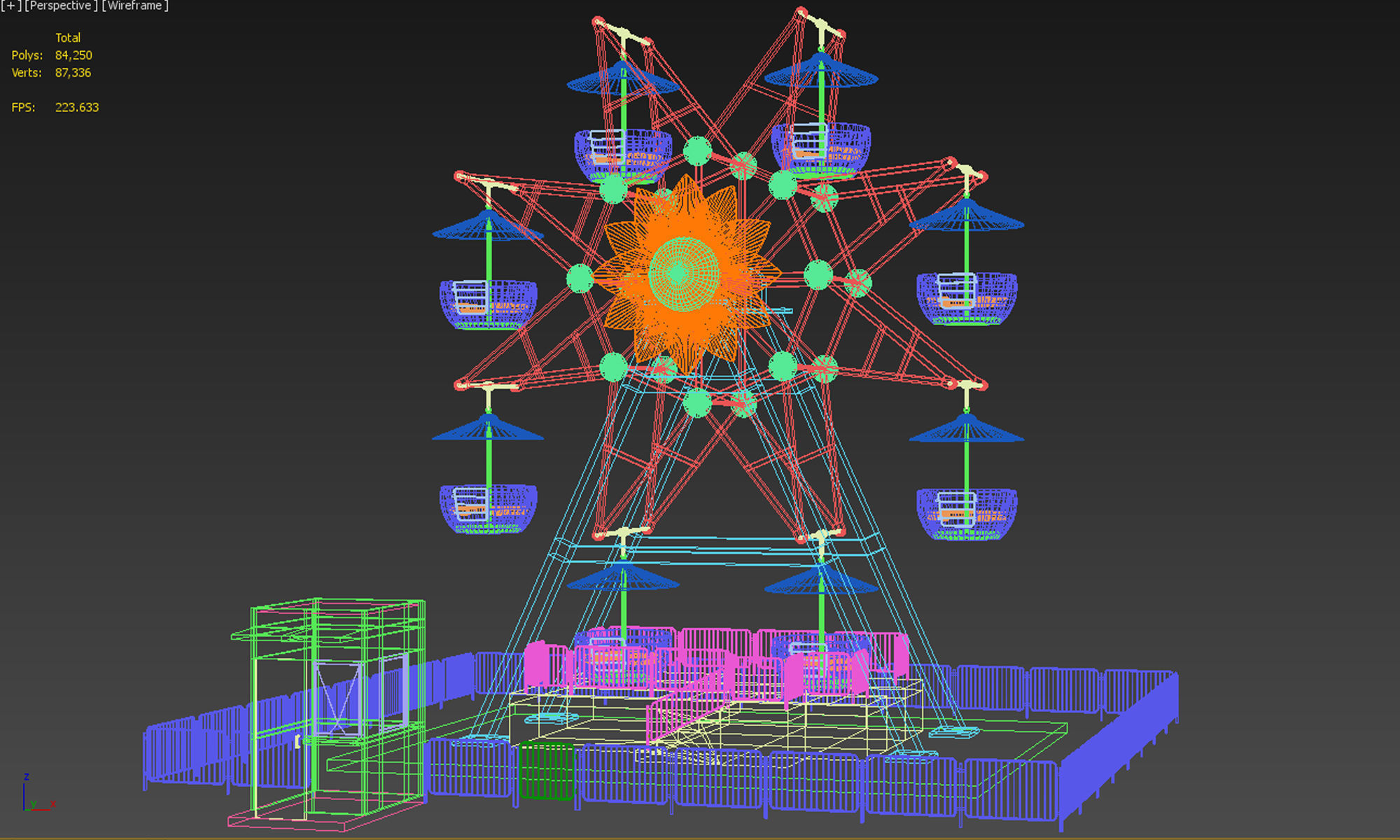 Amusement Park Toys Collection-2 3D model_55