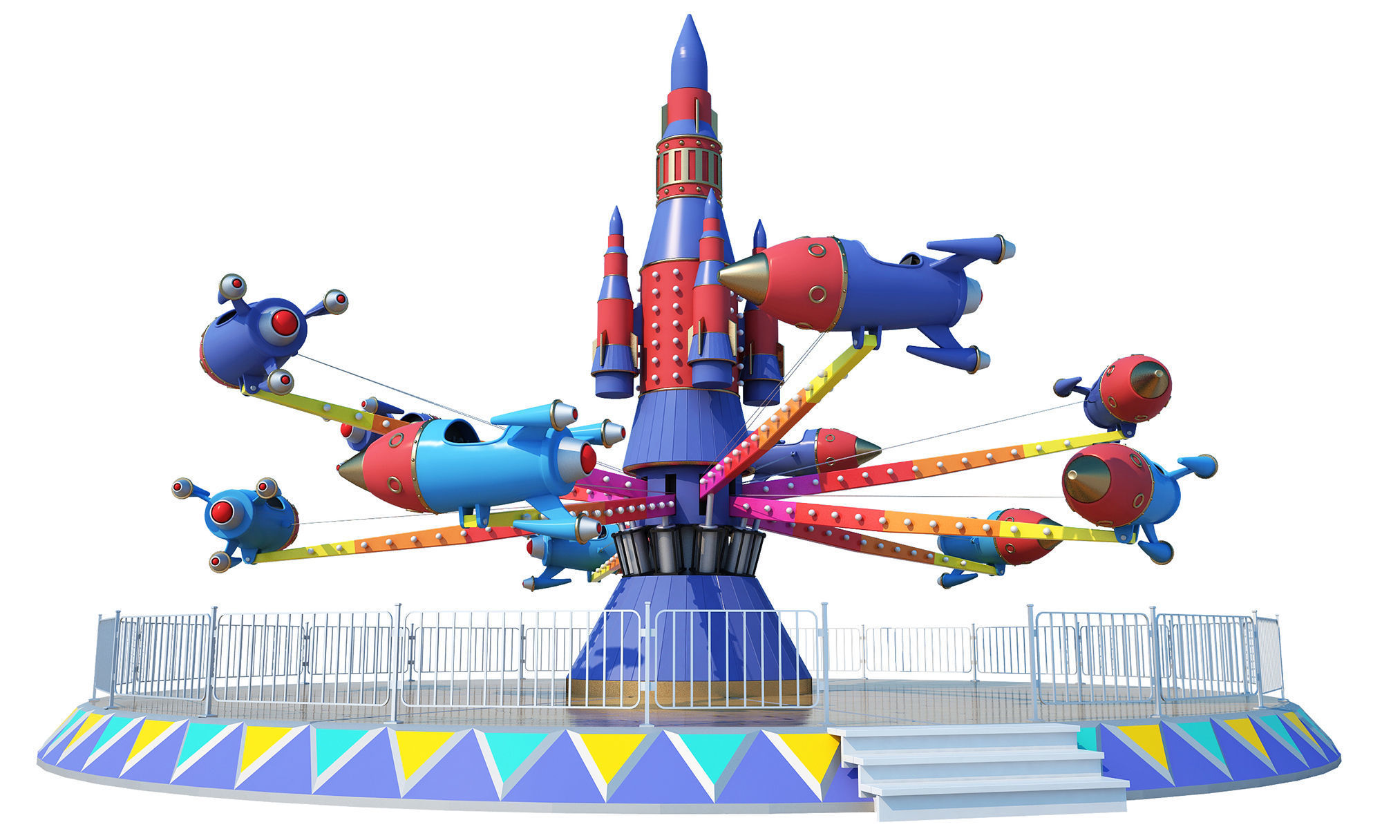 Amusement Park Toys Collection-2 3D model_17