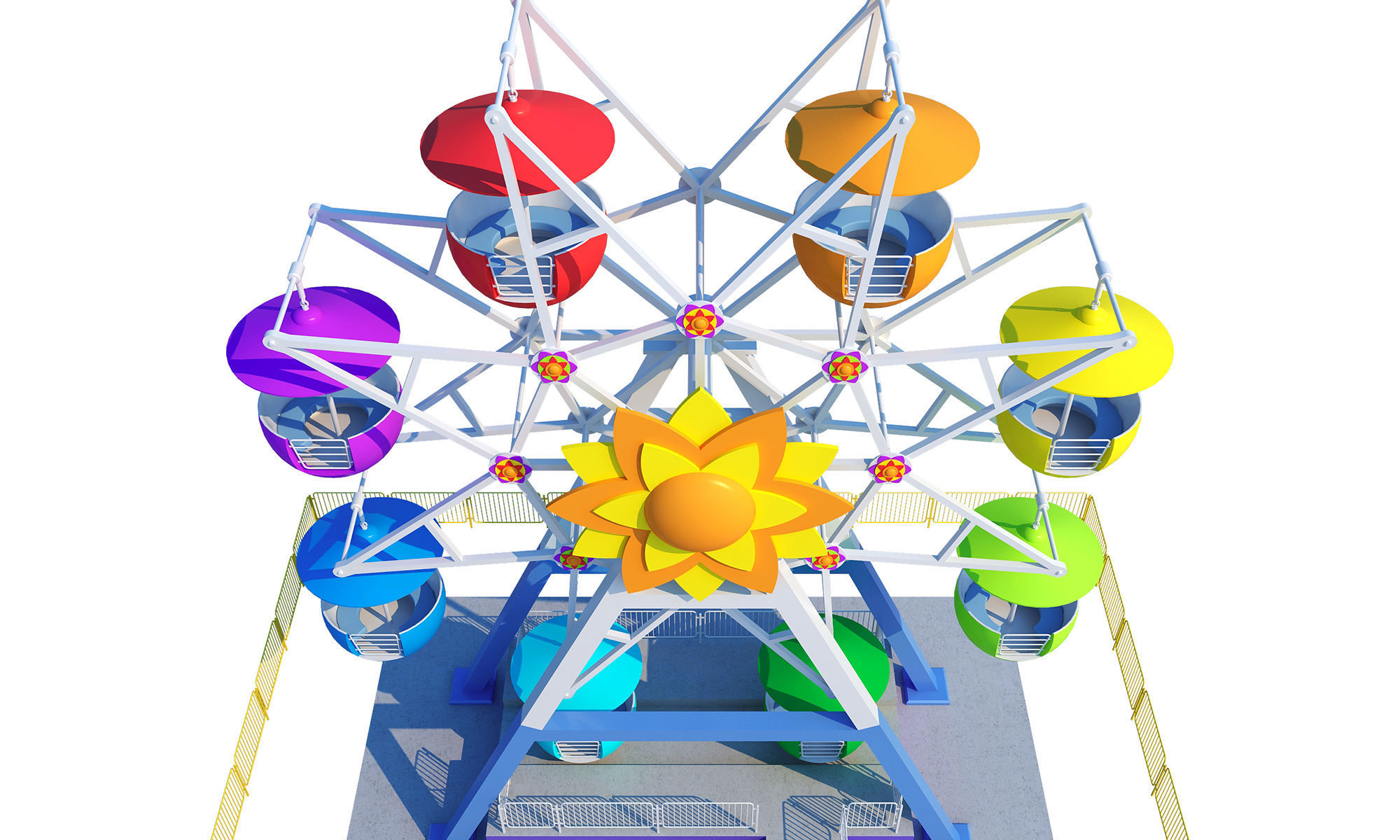 Amusement Park Toys Collection-2 3D model_36