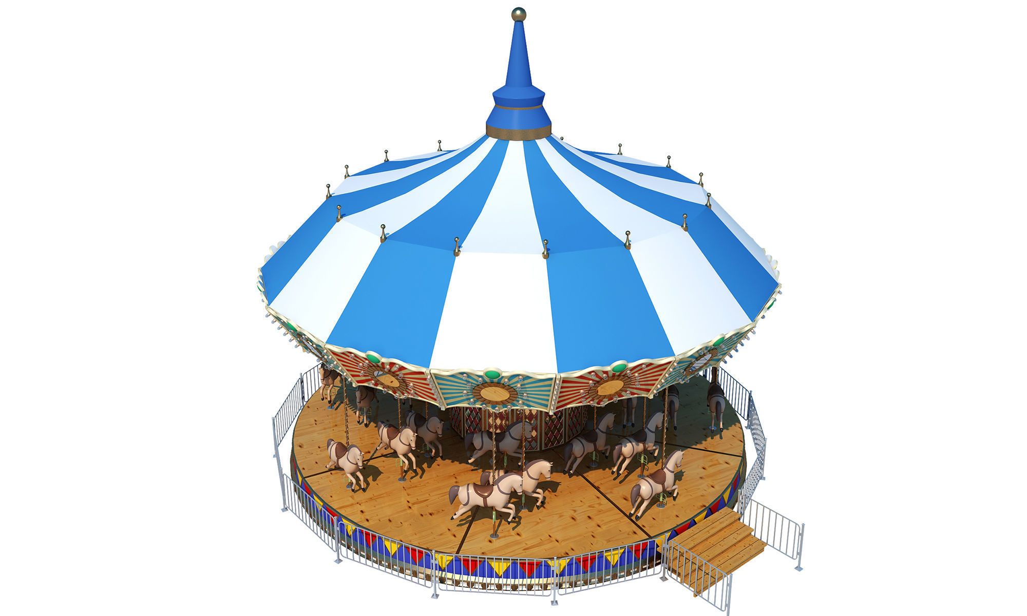 Amusement Park Toys Collection-2 3D model_29