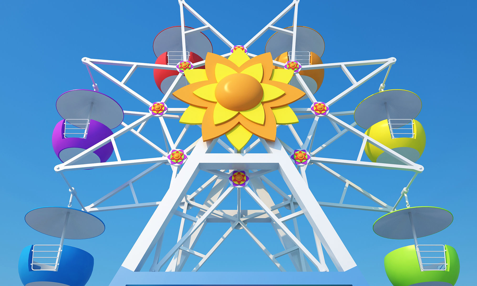 Amusement Park Toys Collection-2 3D model_37